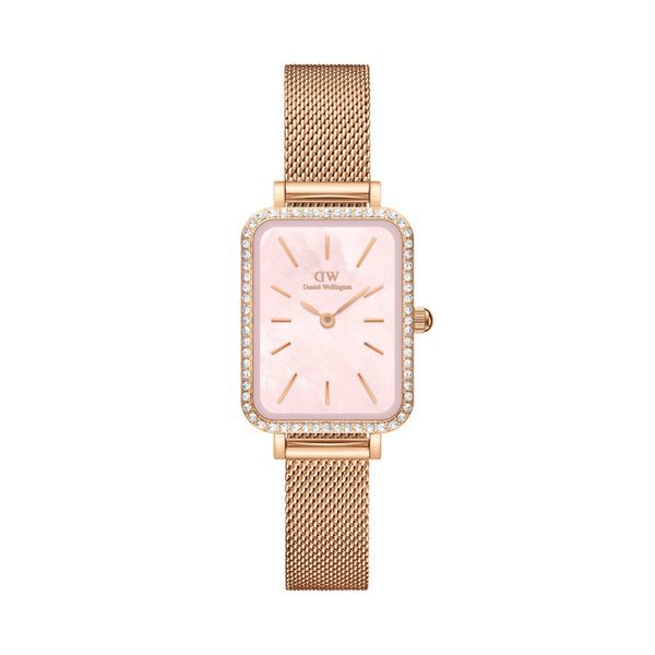 Zegarek Daniel Wellington. Czerwone zegarki damskie Daniel Wellington, złote. Za 739.99 zł.