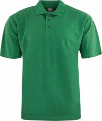 Męska koszulka polo Promodoro Heavy Kelly Green. Zielone t-shirty sportowe męskie Erima, na jesień, m, z bawełny, bez ramiączek, do jazdy konnej. Za 49.28 zł.