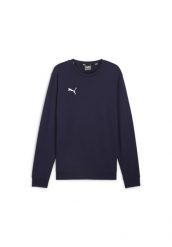 Bluza Puma teamGoal Casuals. Niebieskie bluzy z kapturem męskie Puma, l, z materiału. Za 159.00 zł.