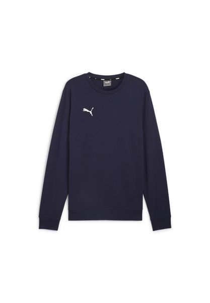 Bluza Puma teamGoal Casuals. Niebieskie bluzy z kapturem męskie Puma, l, z materiału. Za 159.00 zł.