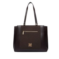Torebka Nine West. Brązowe torebki klasyczne damskie Nine West, bez wzorów, bez dodatków. Za 329.99 zł.