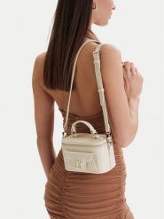 Eva Minge Torebka EO-AMY-LDA8633 Écru. Torebki klasyczne damskie Eva Minge, bez wzorów, z materiału, bez dodatków. Za 199.99 zł.