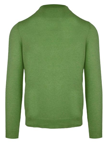 Malo Optimum Sweter "Lupetto" w kolorze zielonym rozmiar: XXL. Zielone swetry męskie Malo Optimum, xxl, bez wzorów, z kaszmiru, bez kołnierzyka. Za 260.99 zł.