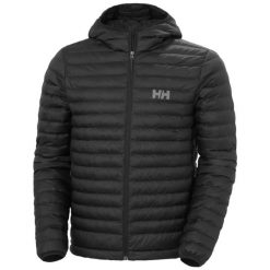 Kurtka z kapturem Helly Hansen Sirdal. Czarne kurtki męskie Helly Hansen, l, bez wzorów, z poliesteru, z kapturem. Za 677.00 zł.
