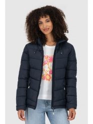 Alife and kickin Kurtka pikowana "Liraz" w kolorze granatowym rozmiar: XXL. Niebieskie kurtki damskie Alife and Kickin, xxl, bez wzorów, bez kaptura. Za 208.83 zł.