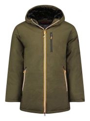 Geographical Norway Parka "Cassim" w kolorze khaki rozmiar: M. Brązowe parki męskie Geographical Norway, m, bez wzorów. Za 237.73 zł.