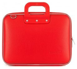 Torba Bombata Classic 13''-14'' red. Czerwone torby na laptopa damskie Bombata, bez wzorów. Za 249.00 zł.