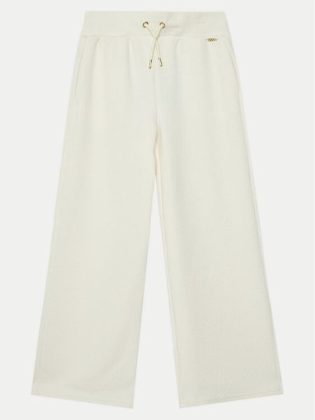 Guess Spodnie dresowe J5RB15 KCHR2 Écru Relaxed Fit. Spodnie dziewczęce Guess, z dresówki. Za 149.99 zł.