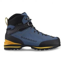 Buty trekkingowe męskie Garmont Ascent Gtx. Niebieskie buty trekkingowe męskie Garmont, z materiału, za kostkę, bez zapięcia, trekkingowe. Za 1,194.00 zł.