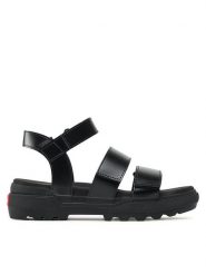 Vans Sandały Colfax Sandal VN0A4BWMBLK1 Czarny. Czarne sandały damskie Vans, bez wzorów, ze skóry, bez obcasa, na płaskiej podeszwie. Za 399.99 zł.