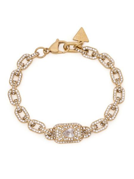 Guess Bransoletka JUBB06 350JW Złoty. Żółte bransoletki damskie Guess, ze stali. Za 599.99 zł.