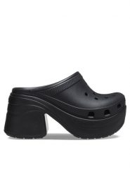 Crocs Klapki Siren Clog 208547 Czarny. Czarne klapki damskie Crocs, bez wzorów, z tworzywa sztucznego, bez obcasa. Za 249.99 zł.