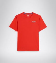 Koszulka męska Diadora SS CORE T-SHIRT T. Czerwone t-shirty męskie Diadora, l, bez wzorów, z poliesteru, bez kołnierzyka. Za 110.00 zł.