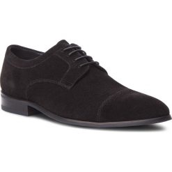 Półbuty JOOP! - Kleitos 4140004172 Black 900. Czarne półbuty męskie Joop!, z materiału, bez zapięcia. W wyprzedaży za 389.00 zł.