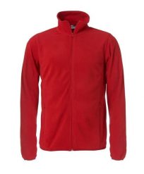 Clique Basic Micro Fleece Kurtka czerwona 100% poliester. Czerwone kurtki męskie CLIQUE, xl, bez wzorów, z poliesteru, bez kaptura. Za 163.08 zł.