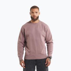 Bluza męska Pitbull Lancaster 2 Crewneck Sweatshirt. Czerwone bluzy bez kaptura męskie PITBULL, l, z bawełny. Za 159.99 zł.