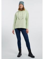 ELBSAND Bluza "Daris" w kolorze zielonym rozmiar: S. Zielone bluzy z kapturem damskie ELBSAND, s. Za 140.53 zł.