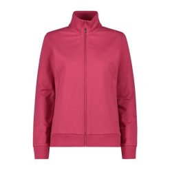 Damska bluza dresowa CMP. Czerwone bluzy bez kaptura damskie CMP, xs, z bawełny. Za 244.00 zł.