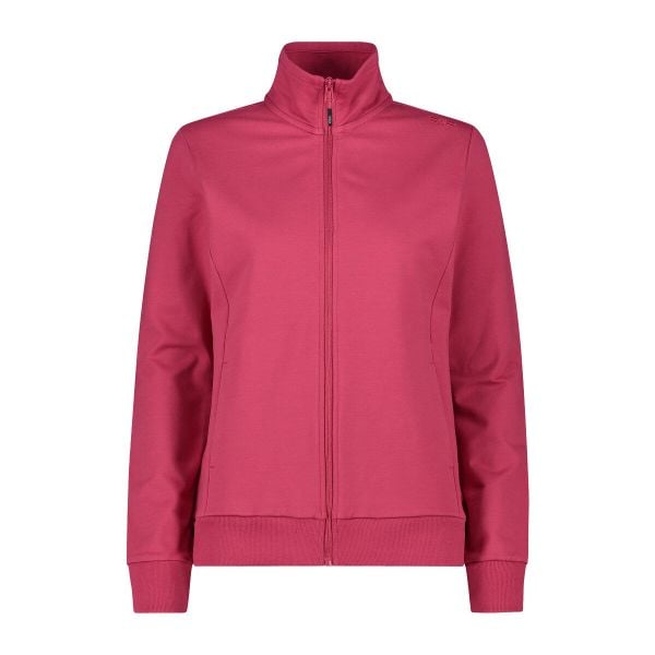 Damska bluza dresowa CMP. Czerwone bluzy bez kaptura damskie CMP, xs, z bawełny. Za 244.00 zł.