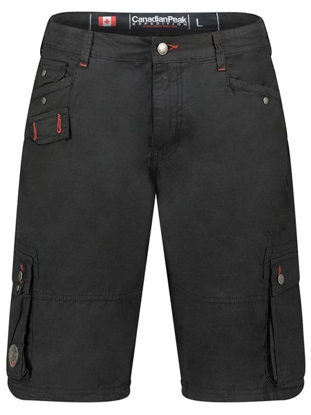 Canadian Peak Bermudy "Palmdeak" w kolorze czarnym rozmiar: XXL. Czarne szorty męskie Canadian Peak, bez wzorów, z bawełny. Za 96.60 zł.
