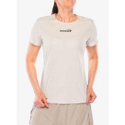 Koszulka do biegania damska Inov-8 Airlite Pro Short Sleeve T-Shirt. Brązowe bluzki sportowe damskie Inov-8, bez wzorów, bez ramiączek. Za 281.99 zł.