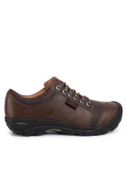 Keen Półbuty Austin 1007722 Brązowy. Brązowe półbuty męskie Keen, ze skóry, bez zapięcia. Za 409.99 zł.