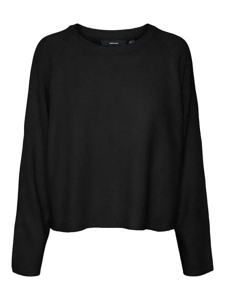 Vero Moda Sweter w kolorze czarnym rozmiar: XL. Czarne swetry klasyczne damskie Vero Moda, xl, bez kołnierzyka. Za 91.34 zł.