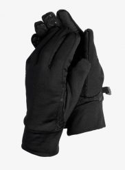 Rękawiczki Extremities Contact Insulated Waterproof Power Liner Glove. Czarne rękawiczki damskie EXTREMITIES, na zimę, bez wzorów, z materiału. Za 137.49 zł.