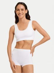 Hanro Biustonosz top Touch Feeling 71806 Biały. Białe biustonosze Hanro, xl, bez wzorów, z syntetyku, bez kołnierzyka. Za 239.99 zł.