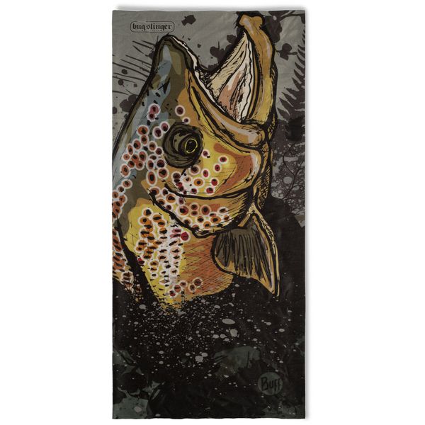 Komin na szyję - Bandana BUFF Coolnet UV® Licenses. Żółte szaliki i kominy damskie Buff, bez wzorów. Za 91.95 zł.