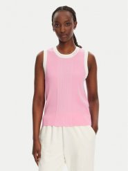 Liu Jo Sport Sweter TA5092 MS022 Różowy Regular Fit. Czerwone swetry klasyczne damskie Liu Jo Sport, xl, z syntetyku, bez kołnierzyka. Za 359.99 zł.