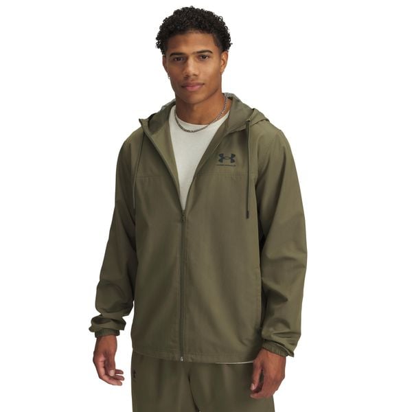 Bluza z kapturem i zamkiem błyskawicznym Under Armour Rival. Białe bluzy z kapturem męskie Under Armour, l, z materiału. Za 331.35 zł.