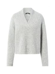 Someday Damski sweter z dzianiny z moherem - Talyna Kobiety szary marmurkowy, 42. Szare swetry klasyczne damskie Someday, z dzianiny, bez kołnierzyka. Za 699.95 zł.