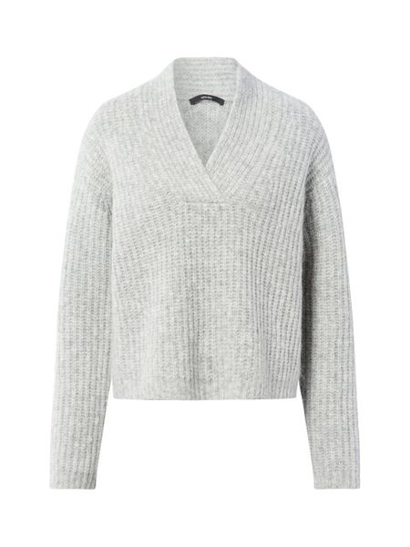 Someday Damski sweter z dzianiny z moherem - Talyna Kobiety szary marmurkowy, 42. Szare swetry klasyczne damskie Someday, z dzianiny, bez kołnierzyka. Za 699.95 zł.