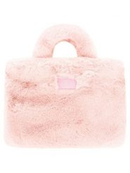 Zwillingsherz Torebka w kolorze jasnoróżowym - 33 x 23 cm rozmiar: onesize. Różowe torebki klasyczne damskie Zwillingsherz, bez wzorów, z materiału, bez dodatków. Za 140.53 zł.