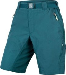 Spodenki rowerowe damskie Endura Hummvee Short. Niebieskie spodenki sportowe damskie ENDURA, xs, z materiału, rowerowe. Za 319.99 zł.