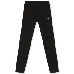 Damskie legginsy Fila Casania. Czarne legginsy damskie Fila, l, bez wzorów, z bawełny. Za 100.99 zł.