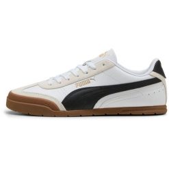 Buty sportowe Puma Super Turino. Białe buty sportowe na co dzień damskie Puma, bez wzorów, z materiału, trekkingowe. Za 179.00 zł.