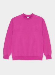 Różowa bluza oversize z okrągłym dekoltem C22SF-2B-004-R-0. Czerwone bluzy bez kaptura męskie Pako Lorente, l, z bawełny. Za 59.99 zł.