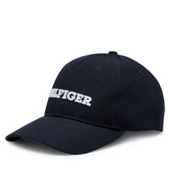 Czapka z daszkiem Tommy Hilfiger. Niebieskie czapki męskie Tommy Hilfiger, bez wzorów. Za 129.99 zł.