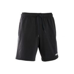 Spodenki regular Gym & Pilates 3S męskie. Czarne szorty męskie Adidas, l, z bawełny, na jogę i pilates. Za 129.99 zł.