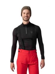 Koszulka termoaktywna Rossignol Classique 1/2 Zip czarna. Czarne bielizna termoaktywna męska Rossignol, m, bez wzorów, z dzianiny. Za 339.99 zł.