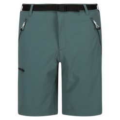 Shorty Męskie Rozciągliwa Xert III. Czarne szorty męskie Regatta, bez wzorów, sportowe. Za 124.99 zł.