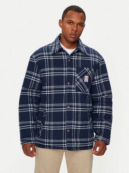 Wrangler Kurtka przejściowa Casey 112357279 Niebieski Relaxed Fit. Niebieskie kurtki męskie Wrangler, m, bez wzorów, z bawełny, bez kaptura. Za 379.99 zł.