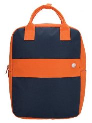Beagles Plecak "Nova" w kolorze granatowo-pomarańczowym - 27 x 37 x 10 cm rozmiar: onesize. Niebieskie plecaki damskie Beagles, bez wzorów, z materiału. Za 95.99 zł.