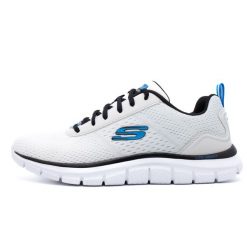Buty do chodzenia męskie Skechers Track-ripkent. Białe buty fitness męskie Skechers, na fitness i siłownię. Za 263.00 zł.