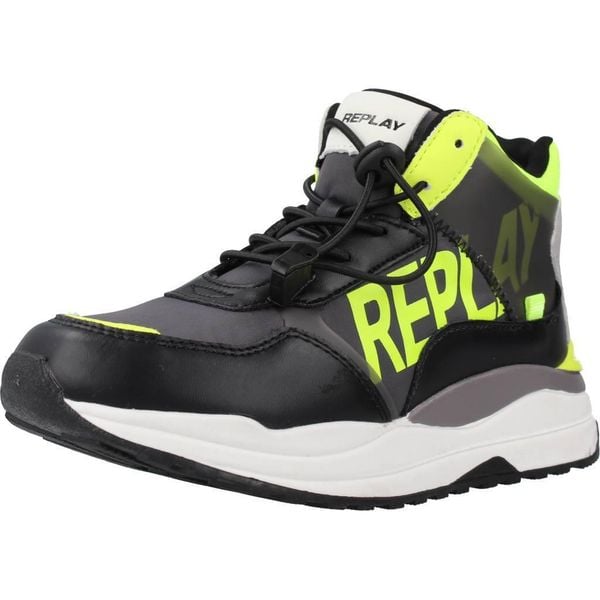 Buty REPLAY MERAK JR 2 Czarny. Czarne buty trekkingowe męskie Replay, z syntetyku, bez zapięcia, trekkingowe. Za 202.99 zł.
