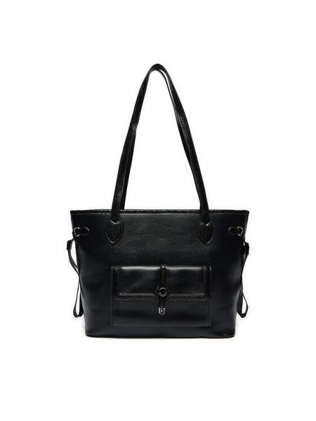 Monnari Torebka BAG6000 Czarny. Czarne torebki klasyczne damskie Monnari, bez wzorów, ze skóry, bez dodatków. Za 139.99 zł.