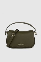 VALENTINO Torebka zielona Cortina. Zielone torebki klasyczne damskie Valentino by Mario Valentino, bez wzorów, bez dodatków. W wyprzedaży za 499.99 zł.