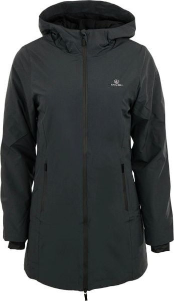 Kurtka damska Athl.dpt Ghiaia szara. Szare kurtki damskie 55PROTEC, na zimę, xl, bez wzorów, z elastanu, z kapturem. Za 433.99 zł.